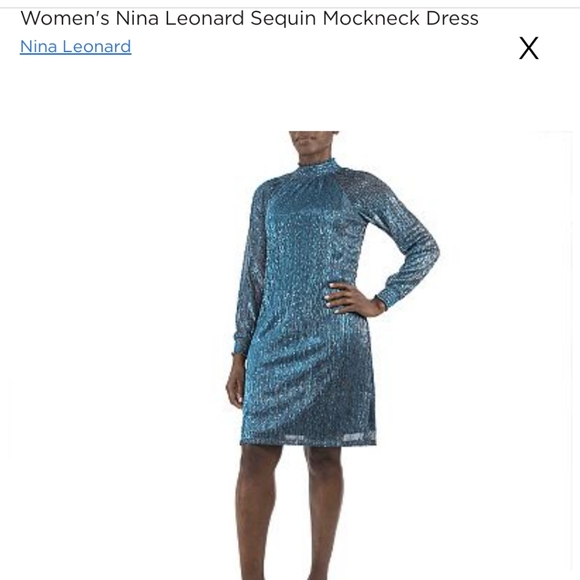 nina leonard sequin dress NEW Nina Leonard Sleeveless Sequin Sheath Dress Beige Color LARGE
